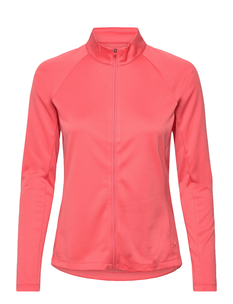 PUMA Golf - W Lightweight Full Zip Knit - peach frost - 0