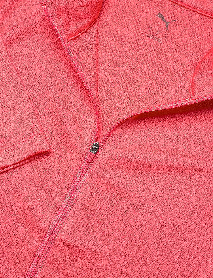PUMA Golf - W Lightweight Full Zip Knit - peach frost - 2