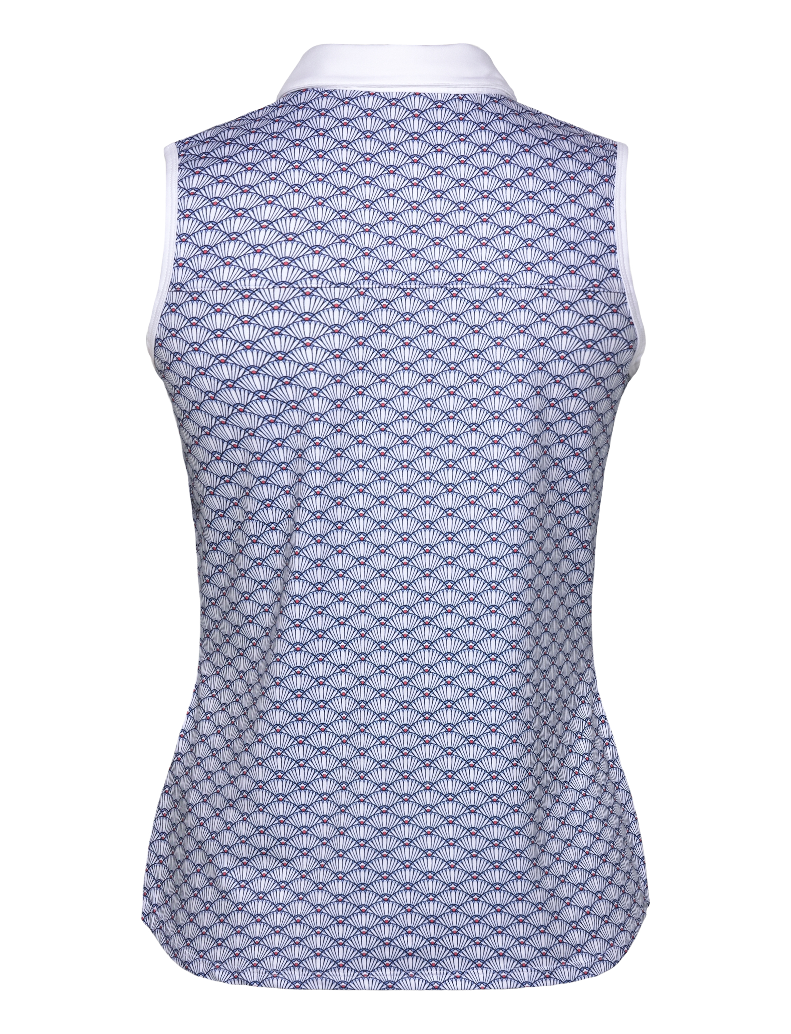 PUMA Golf - W Cloudspun Scallop SL Polo - white glow - 1
