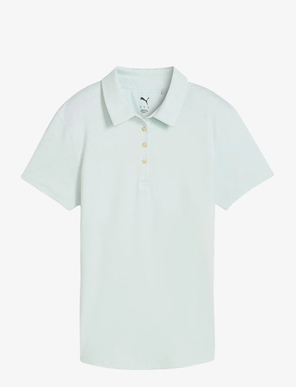 PUMA Golf - W MATTR Lianas Jacquard SS Polo - toppe & t-shirts - peaceful blue - 0