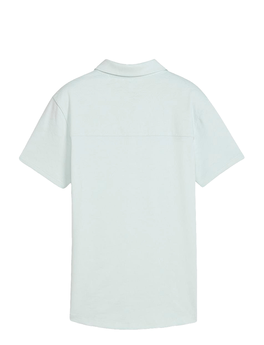 PUMA Golf - W MATTR Lianas Jacquard SS Polo - toppe & t-shirts - peaceful blue - 1