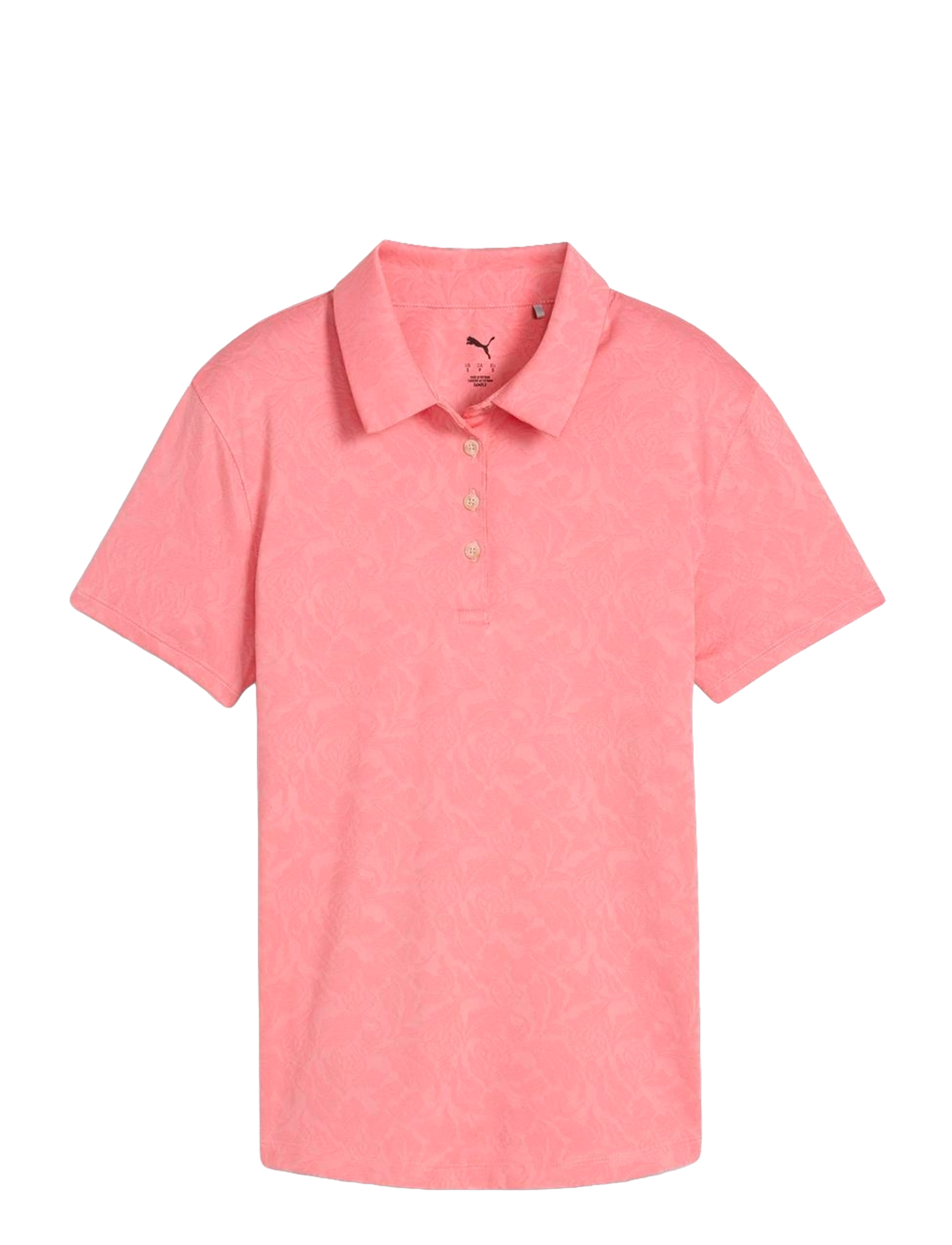 W Mattr Lianas Jacquard Ss Polo