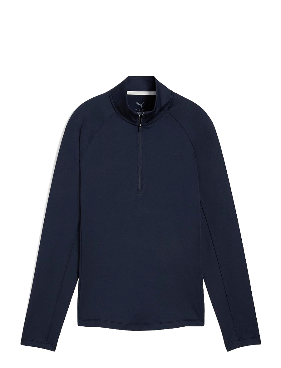 PUMA Golf - W Pure 2.0 1/4 Zip - oberteile - deep navy - 0