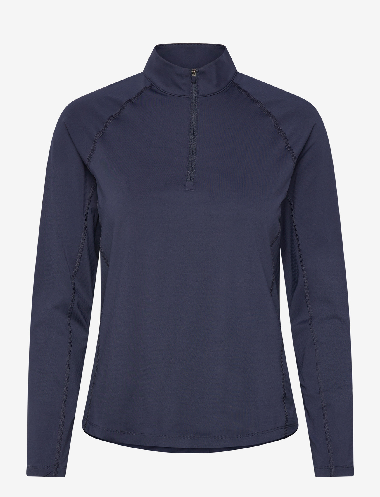 PUMA Golf - W YOU-V Solid 1/4 Zip - longsleeved tops - deep navy - 0