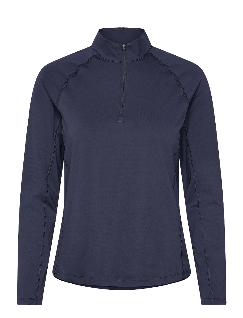 PUMA Golf - W YOU-V Solid 1/4 Zip - alussärgid - deep navy - 0