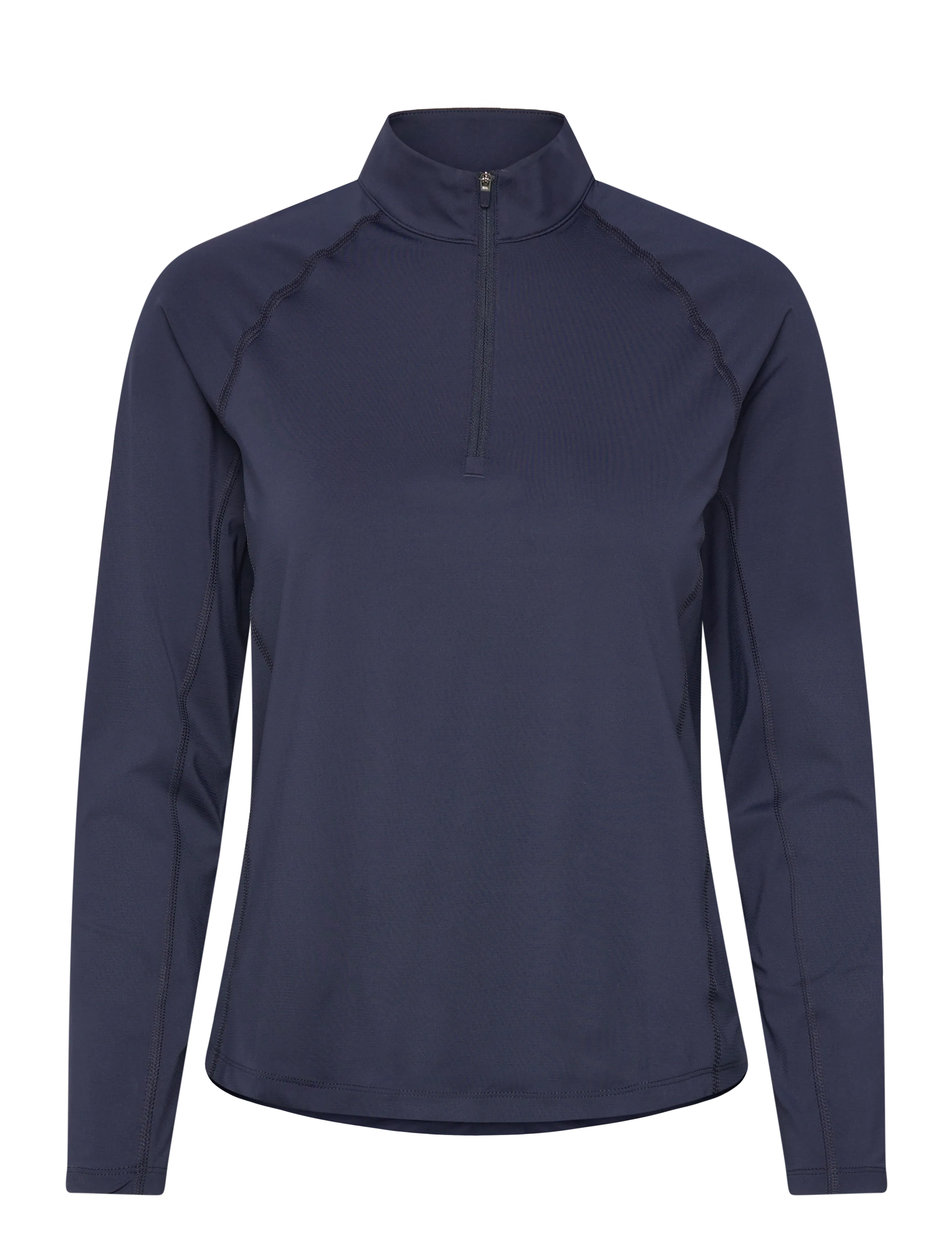 PUMA Golf W YOU-V Solid 1/4 Zip - PUMA - DEEP NAVY / navy