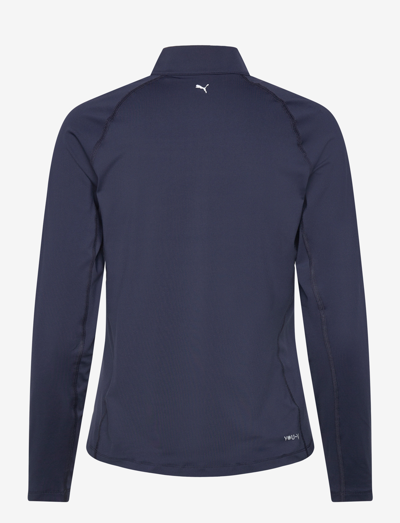 PUMA Golf - W YOU-V Solid 1/4 Zip - longsleeved tops - deep navy - 1