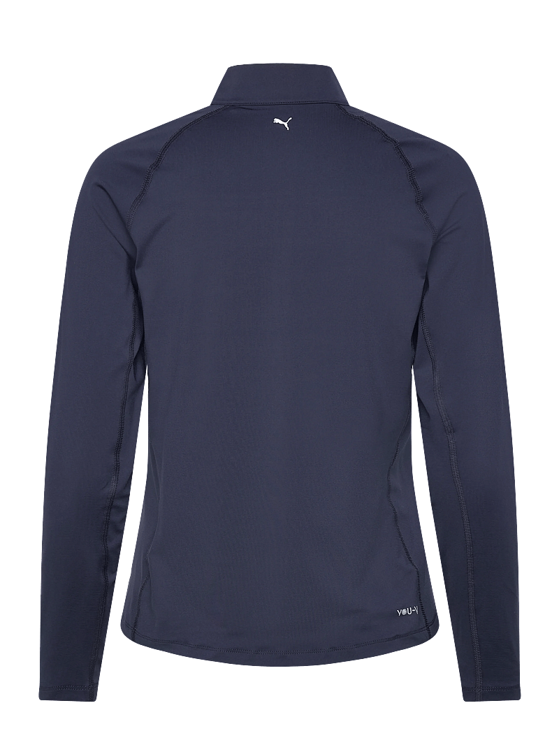 PUMA Golf - W YOU-V Solid 1/4 Zip - alussärgid - deep navy - 1