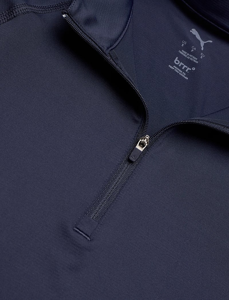 PUMA Golf - W YOU-V Solid 1/4 Zip - alussärgid - deep navy - 2