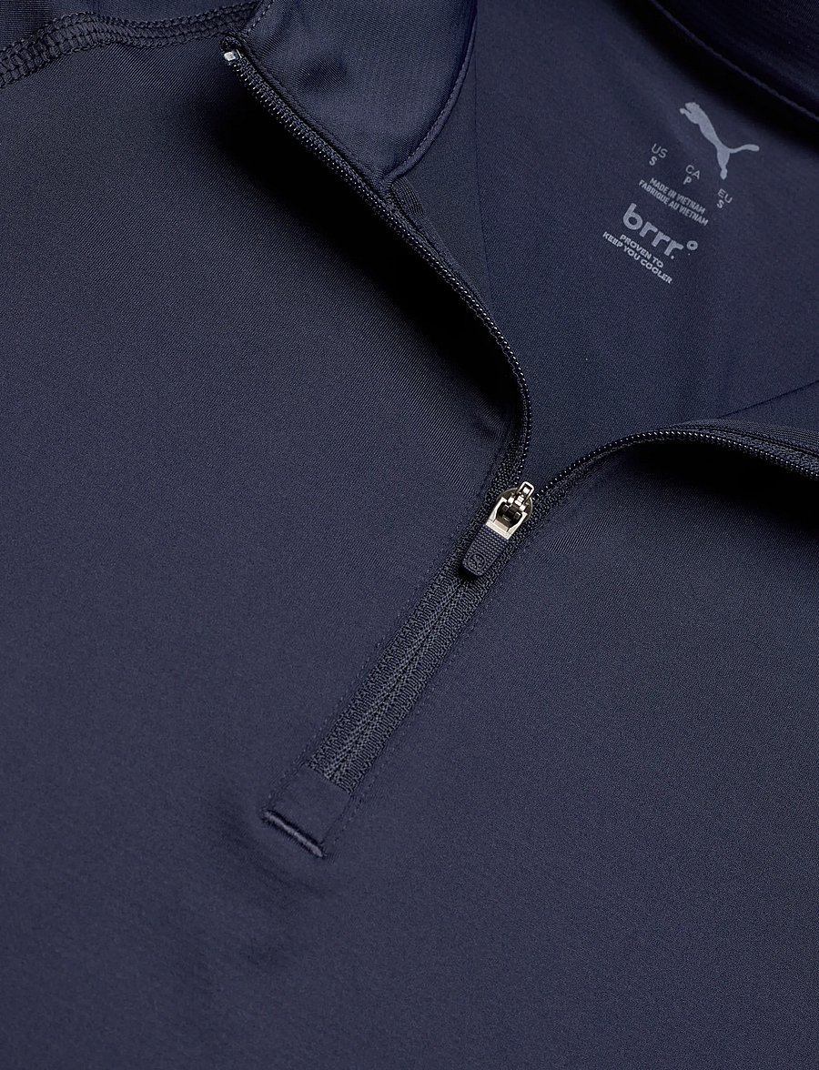 PUMA Golf - W YOU-V Solid 1/4 Zip - oberteile - deep navy - 2