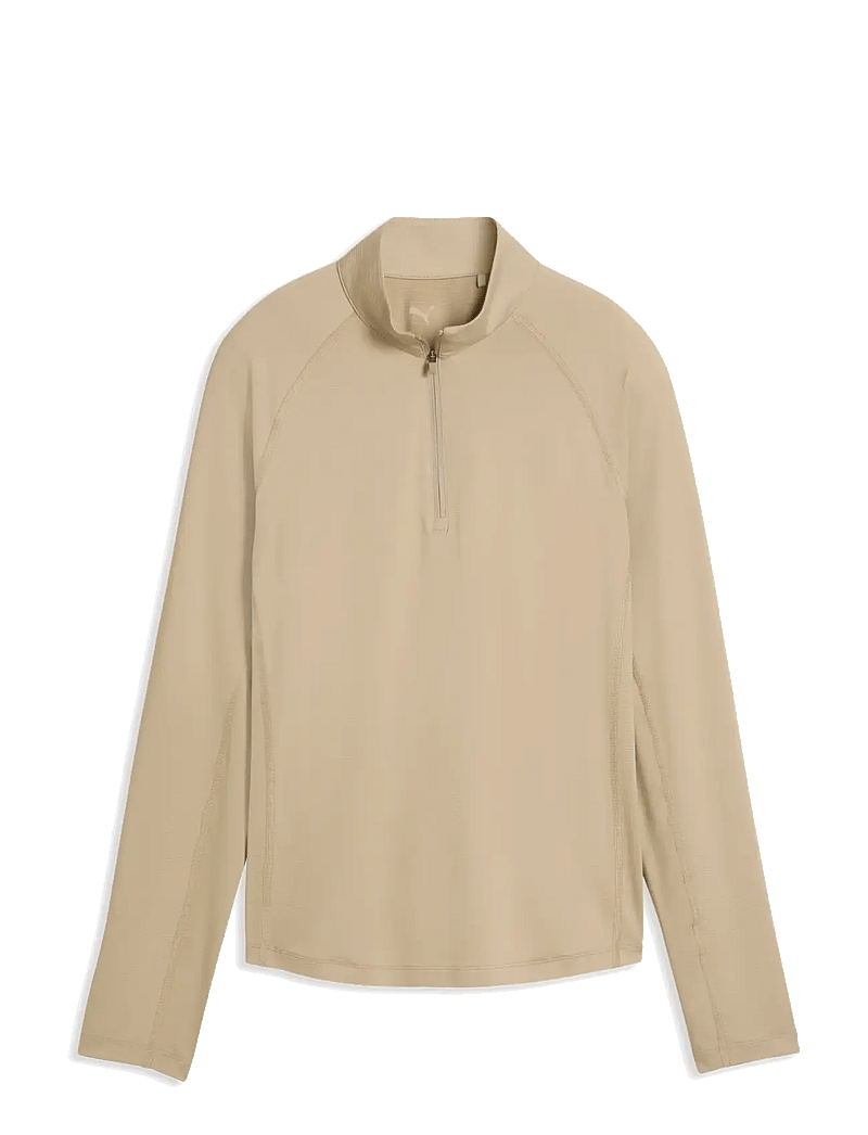 PUMA Golf - W YOU-V Solid 1/4 Zip - oberteile - ice coffee - 0