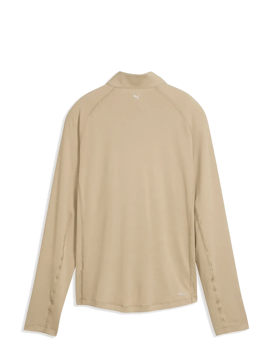 PUMA Golf - W YOU-V Solid 1/4 Zip - Överdelar - ice coffee - 1
