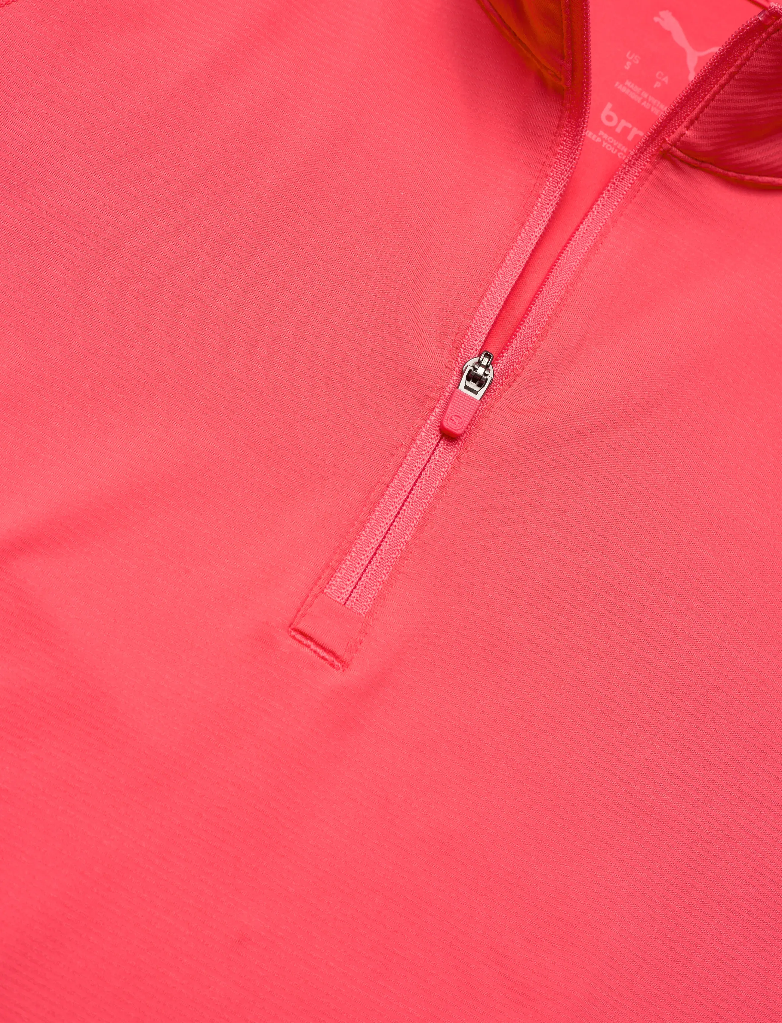 PUMA Golf - W YOU-V Solid 1/4 Zip - fleecejacken - peach frost - 2