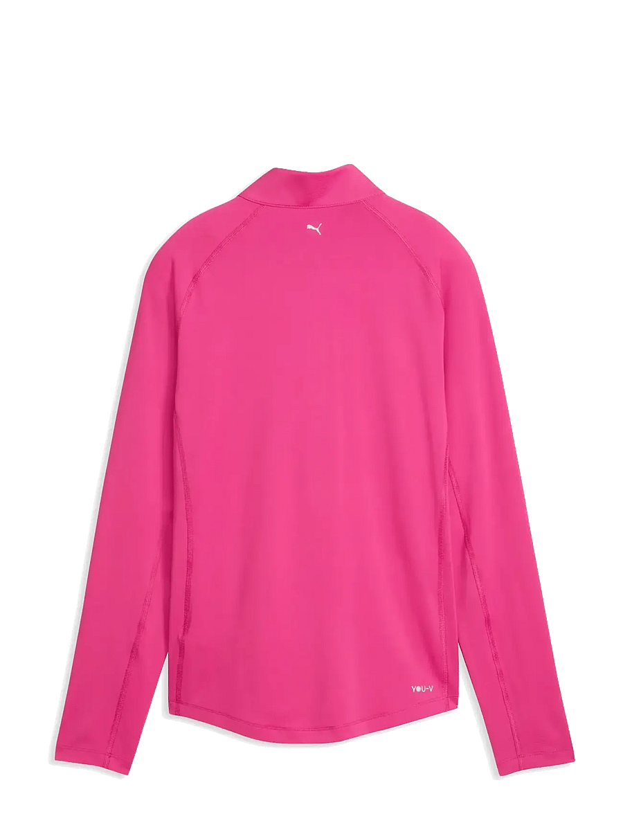 PUMA Golf - W YOU-V Solid 1/4 Zip - oberteile - pink opal - 1