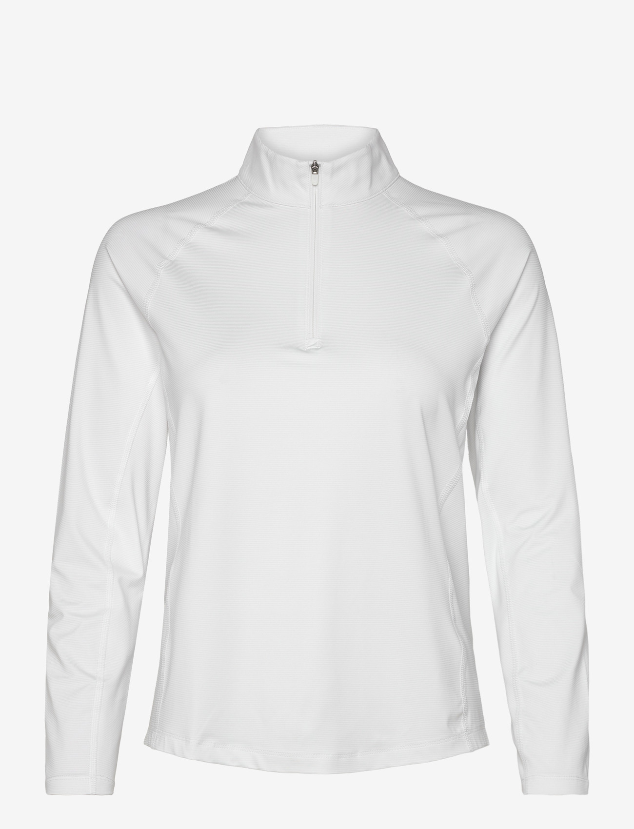 PUMA Golf - W YOU-V Solid 1/4 Zip - mellanlager - white glow - 0