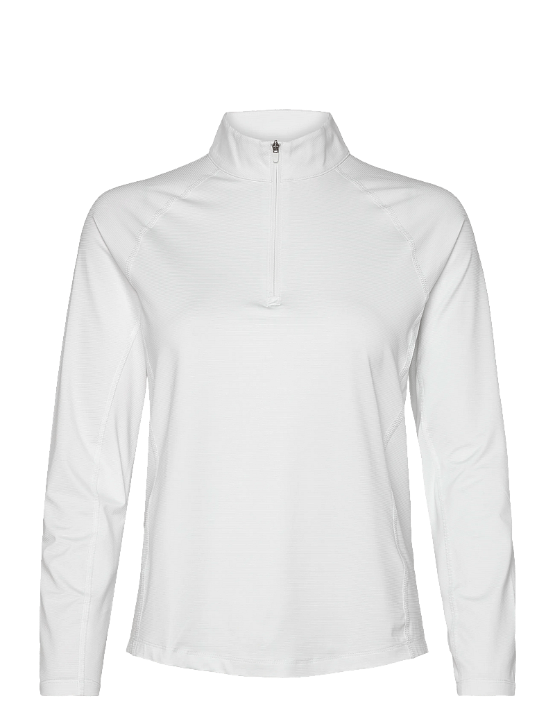 PUMA Golf - W YOU-V Solid 1/4 Zip - oberteile - white glow - 0