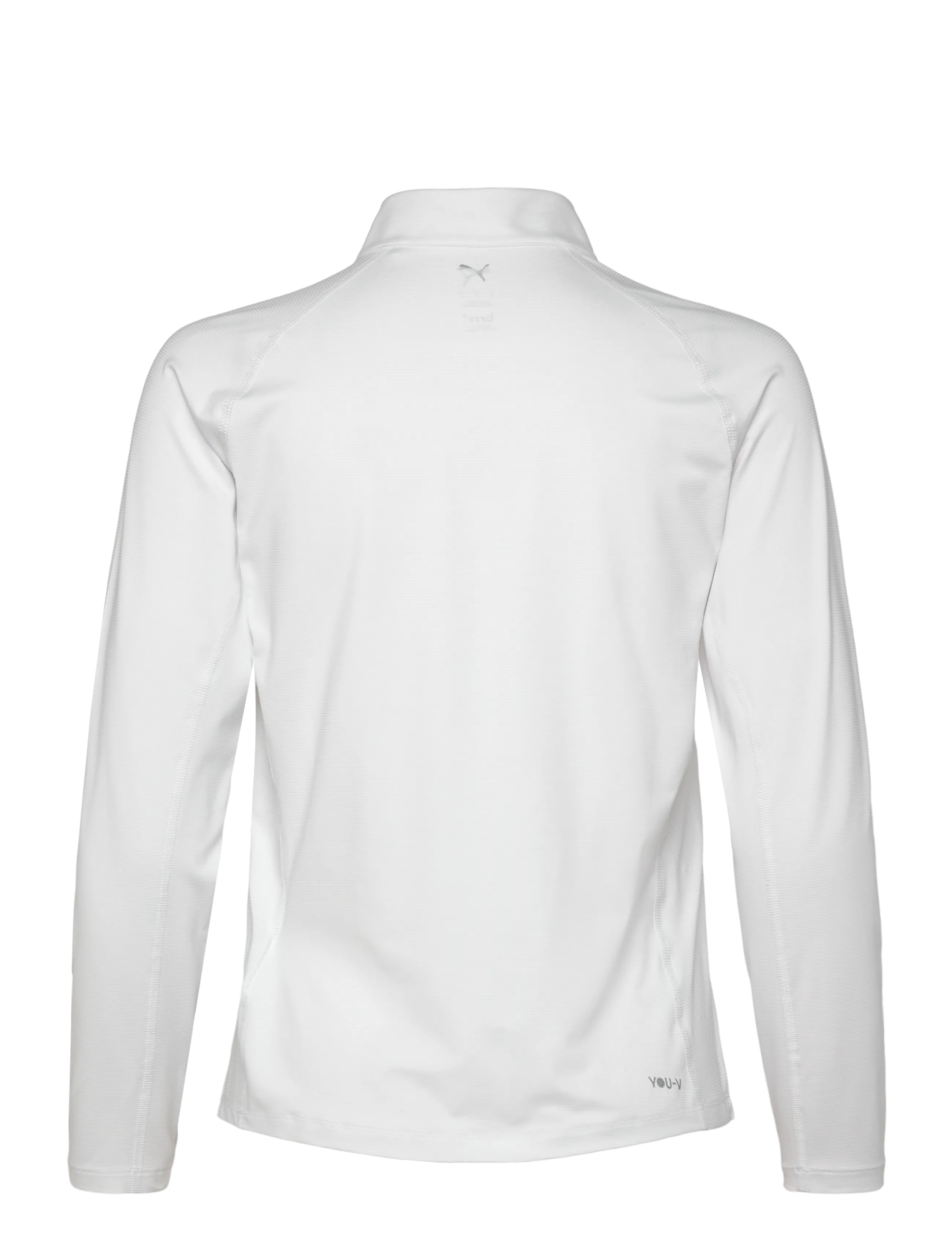PUMA Golf - W YOU-V Solid 1/4 Zip - fleecejacken - white glow - 1