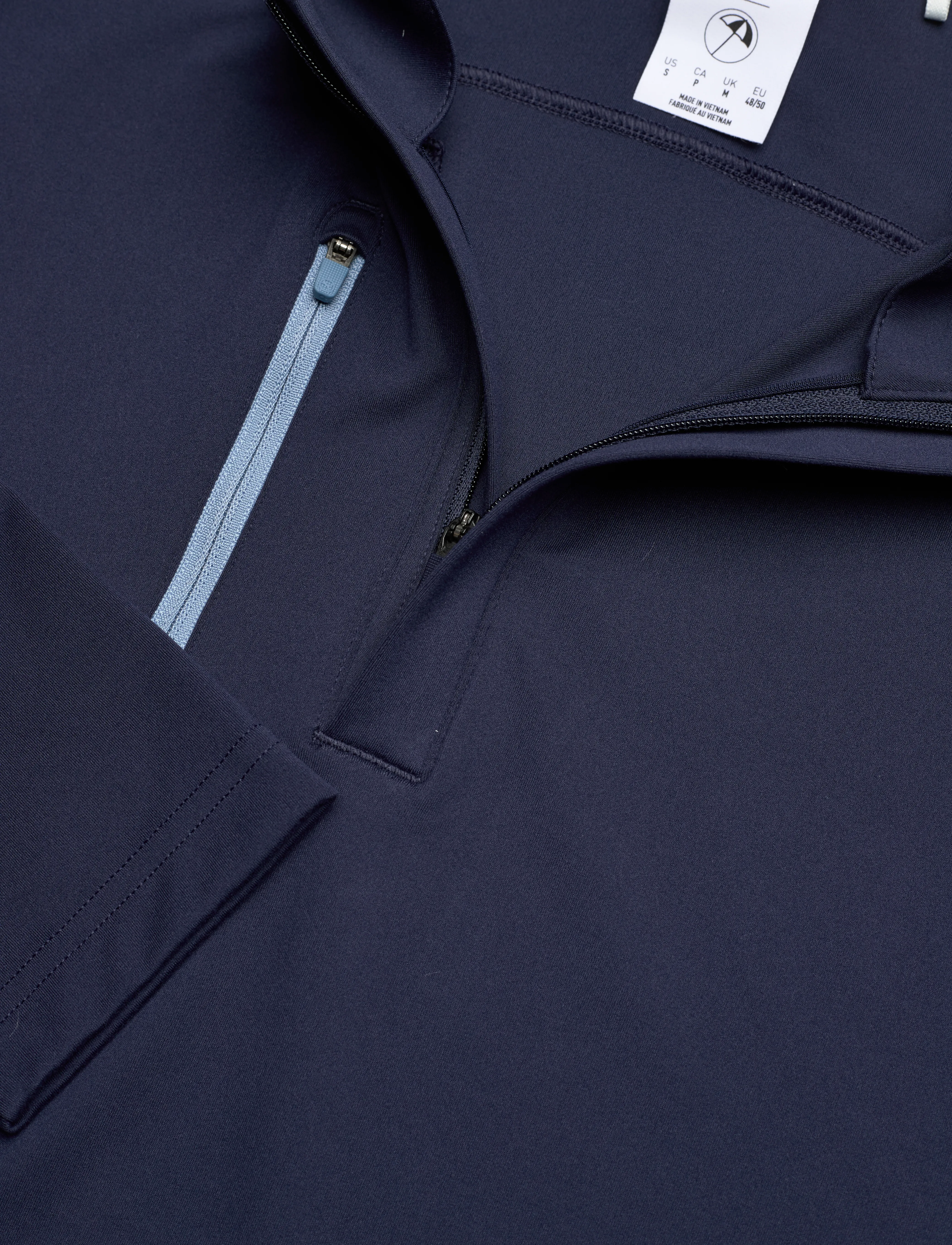 PUMA Golf - PUMA X AP Cloudspun Tech 1/4 Zip - deep navy - 2
