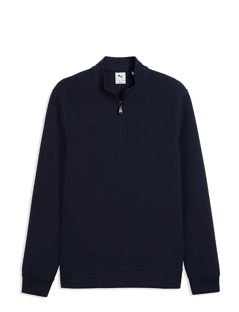 PUMA Golf - Cloudspun Fleece 1/4 Zip - polary i odzież ocieplająca - deep navy - 0