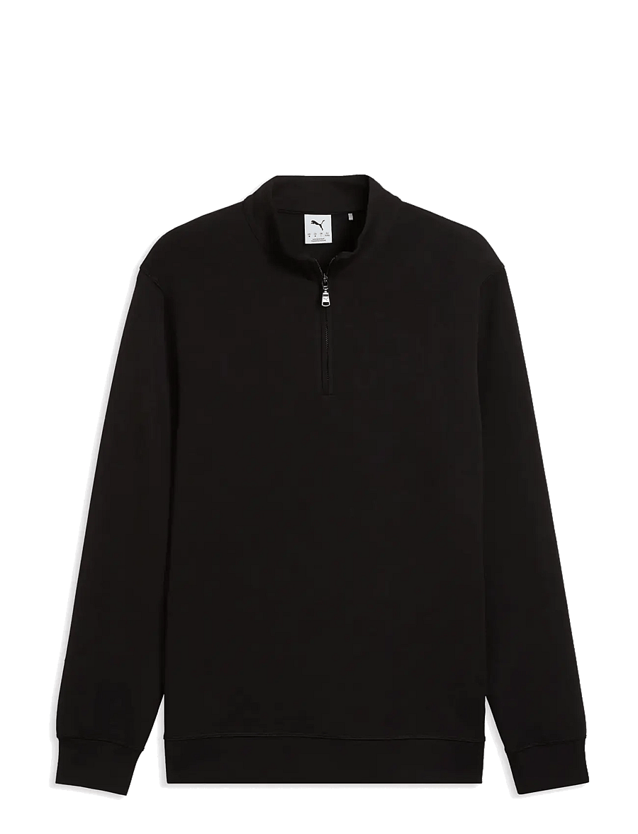 PUMA Golf - Cloudspun Fleece 1/4 Zip - fleece & mellanlager - puma black - 0
