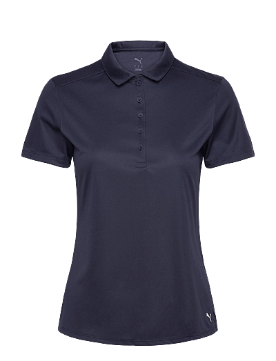 PUMA Golf W Pure 2.0 SS Polo - Toppar & T-shirts - DEEP NAVY / navy