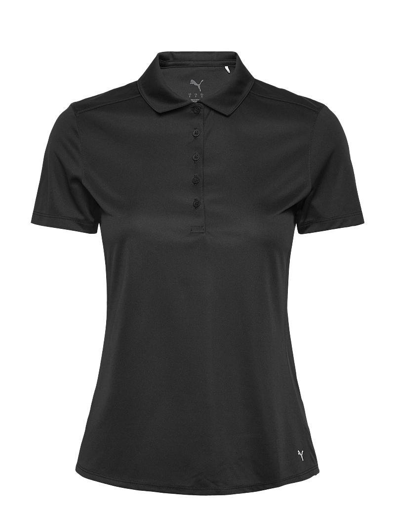 PUMA Golf - W Pure 2.0 SS Polo - palaidinės ir marškinėliai - puma black - 0
