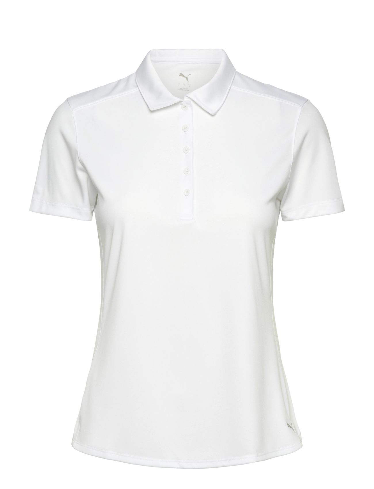 PUMA Golf W Pure 2.0 Ss Polo, S, White, Sports Overdele & T-shirts > Sport Polos, Dame