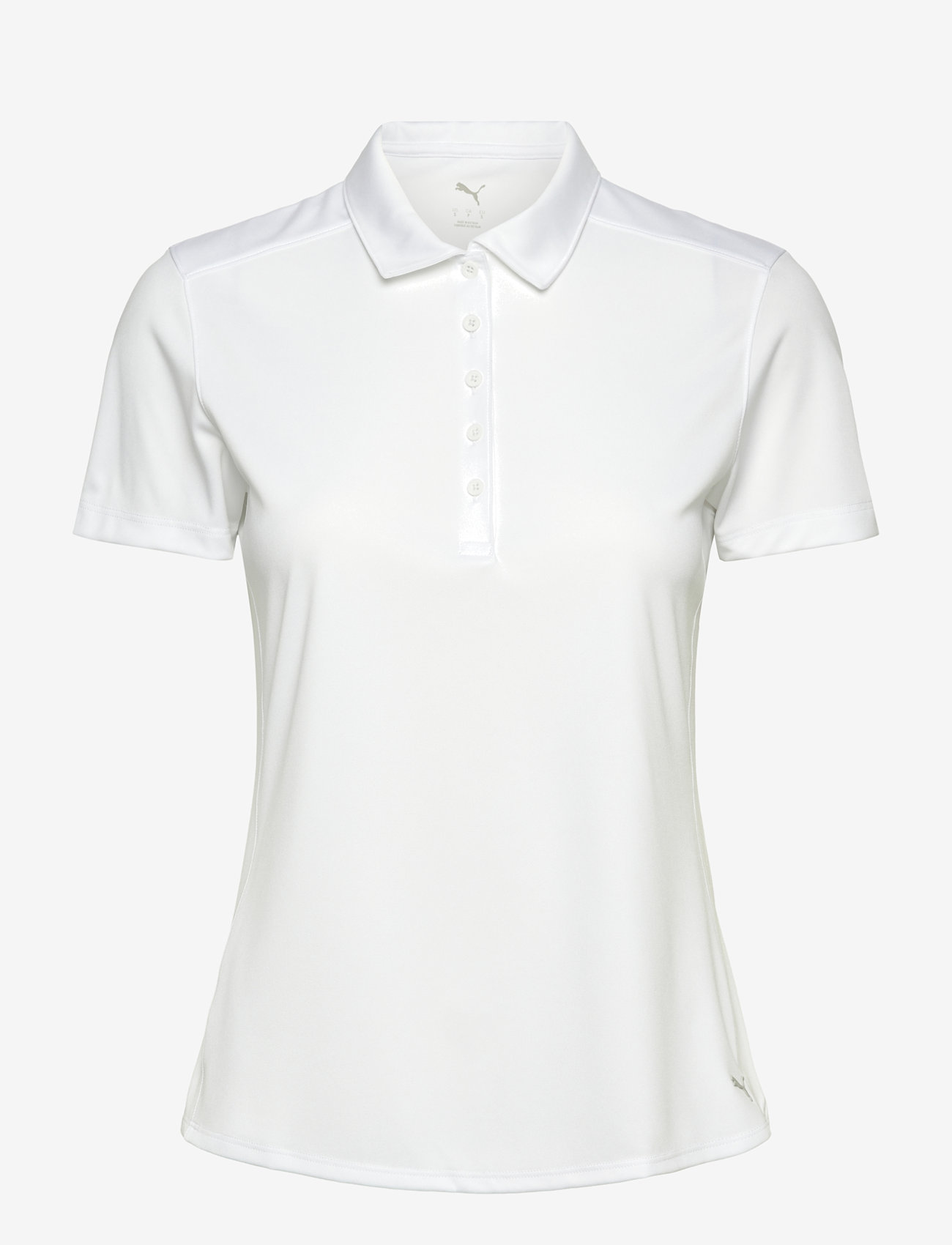 PUMA Golf - W Pure 2.0 SS Polo - polos - white glow - 0