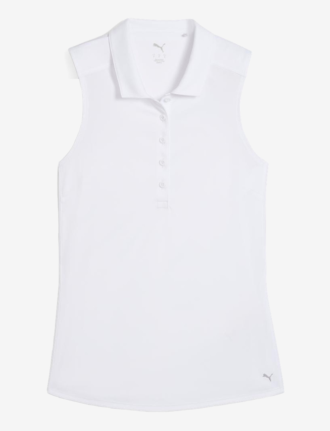 PUMA Golf - W Pure 2.0 SL Polo - alussärgid ja t-särgid - white glow - 0