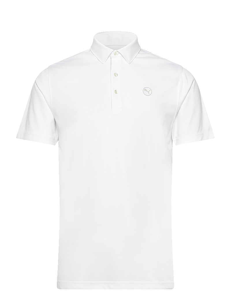 PUMA Golf - Pure 2.0 Polo - LC - toppe & t-shirts - white glow - 0