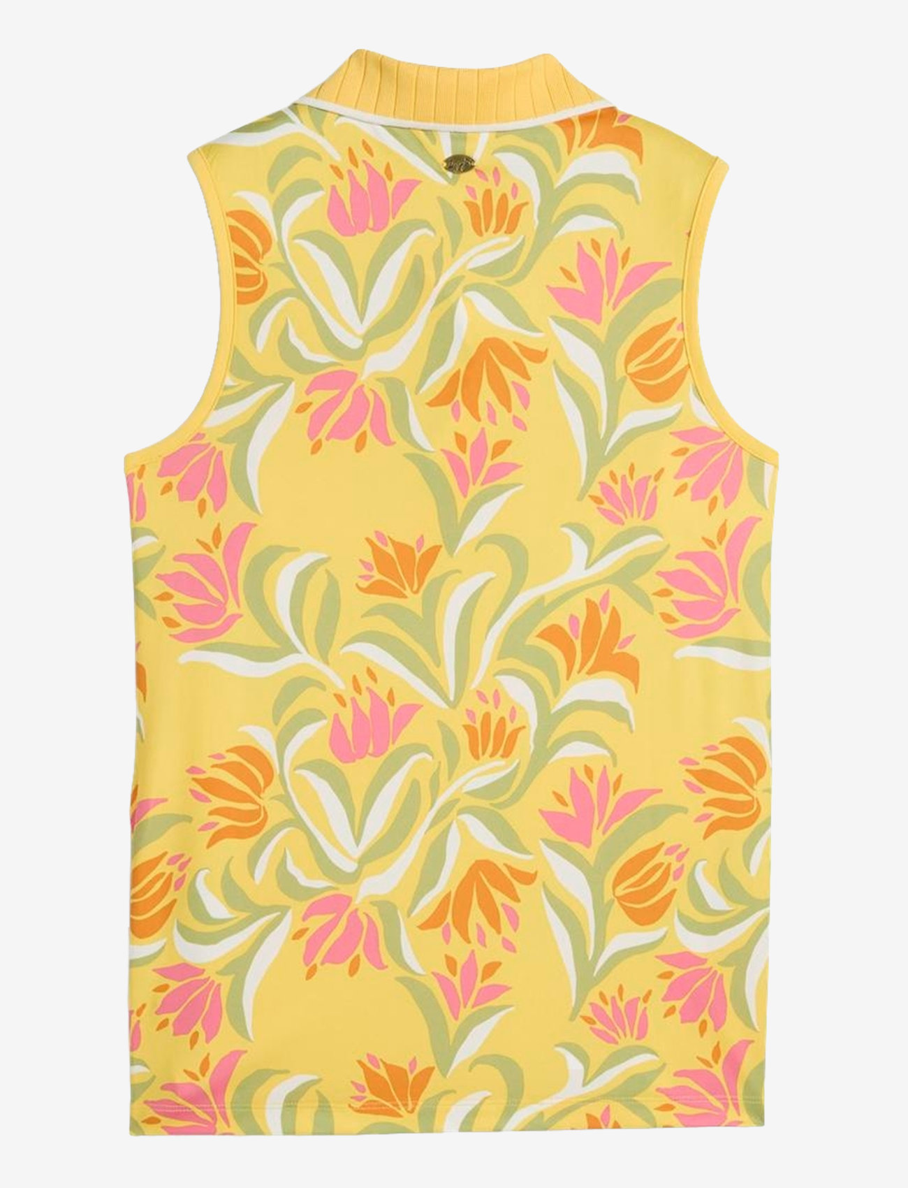 PUMA Golf - W Puma x Dani Dazey SL Polo - oberteile & t-shirts - sunny yellow - 1