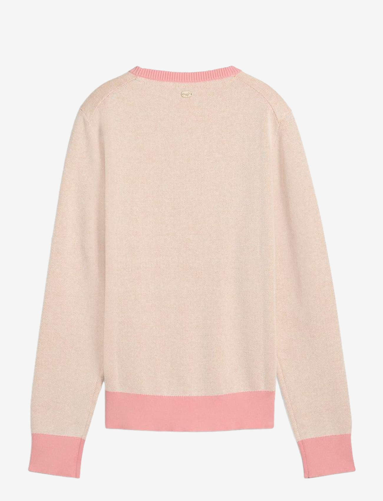 PUMA Golf - W Puma x Dani Dazey Sweater - sweatshirts - warm white - 1