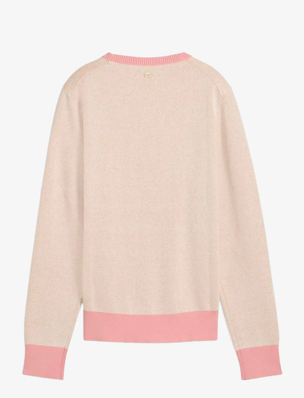PUMA Golf - W Puma x Dani Dazey Sweater - sweatshirts - warm white - 1