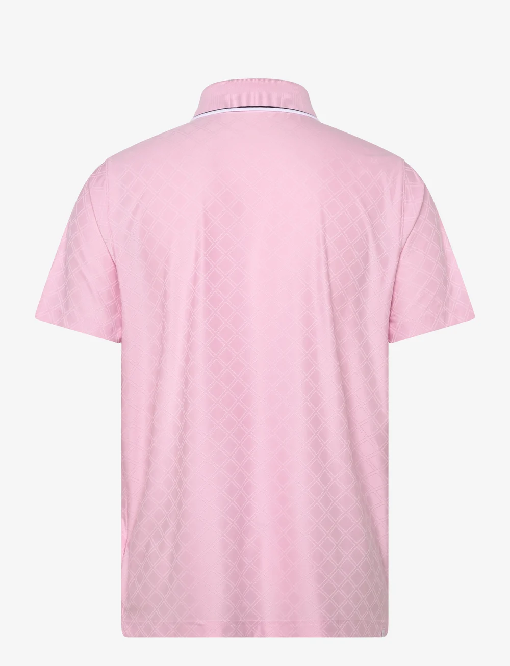 PUMA Golf - PUMA X AP Tipped Jacquard Polo - oberteile & t-shirts - pale pink - 1