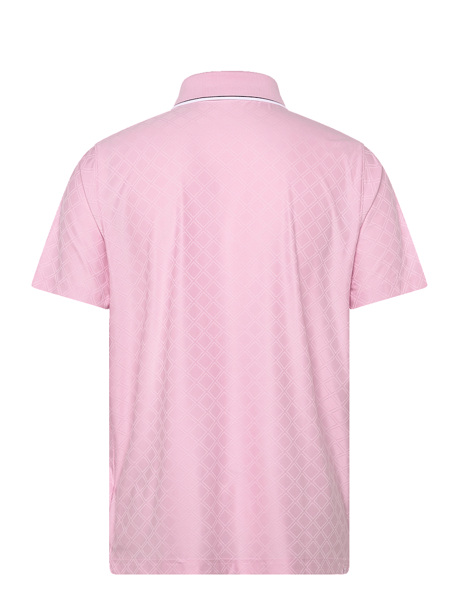 PUMA Golf - PUMA X AP Tipped Jacquard Polo - pale pink - 1