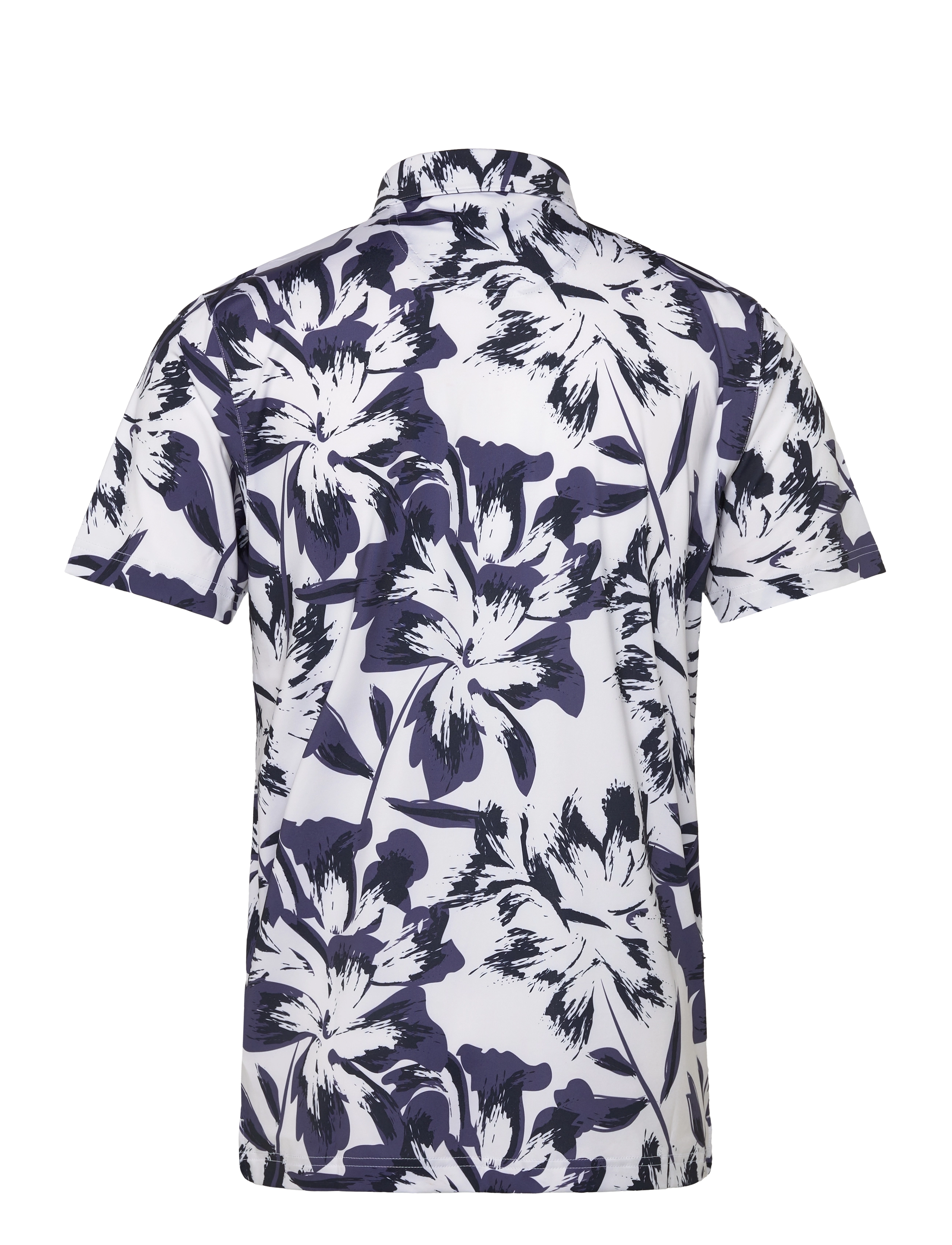 PUMA Golf - MATTR Broken Flower Polo - LC - white glow-blue crystal - 1