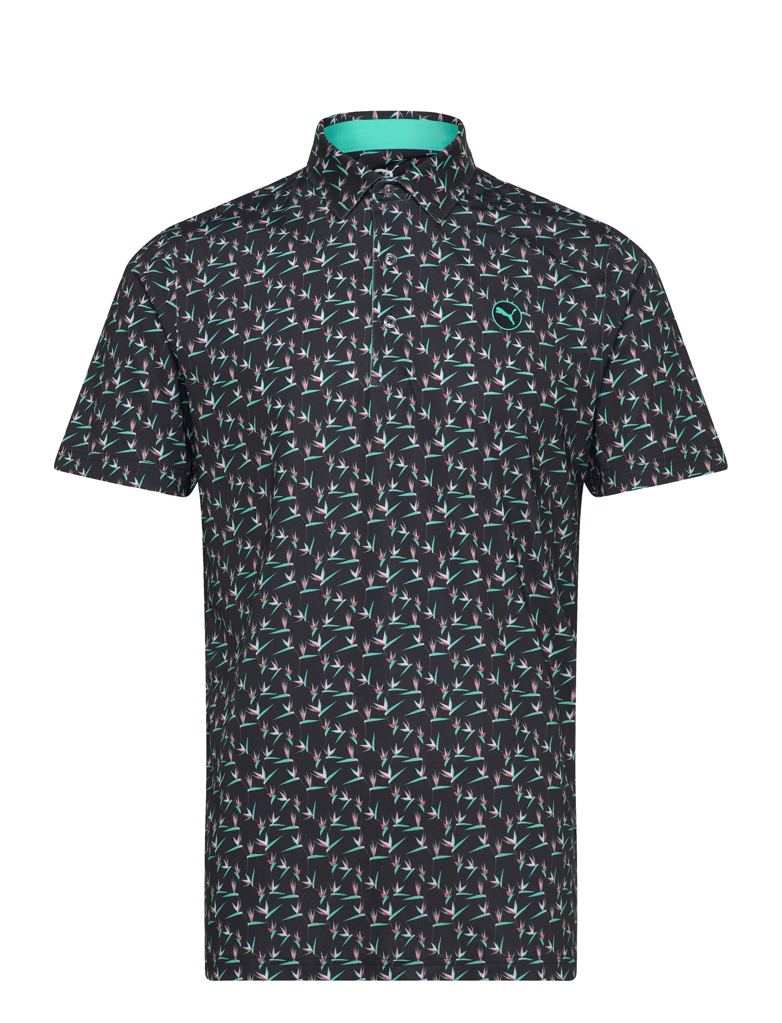 MATTR Paradise Polo - LC - PUMA BLACK-AQUATIC