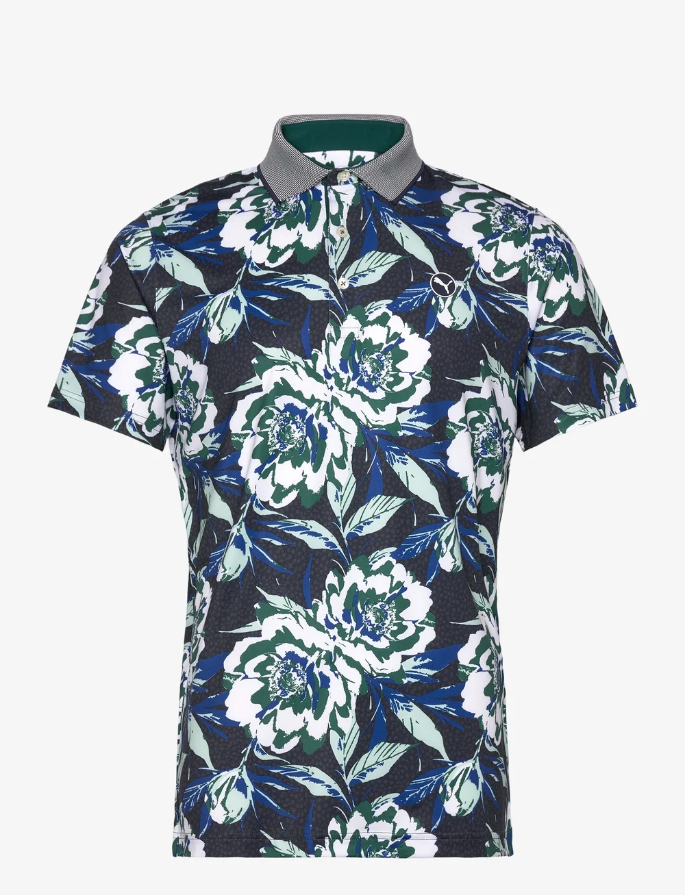 PUMA Golf - MATTR Beautiful Game Polo - LC - topi un t-krekli - deep navy-white glow - 0