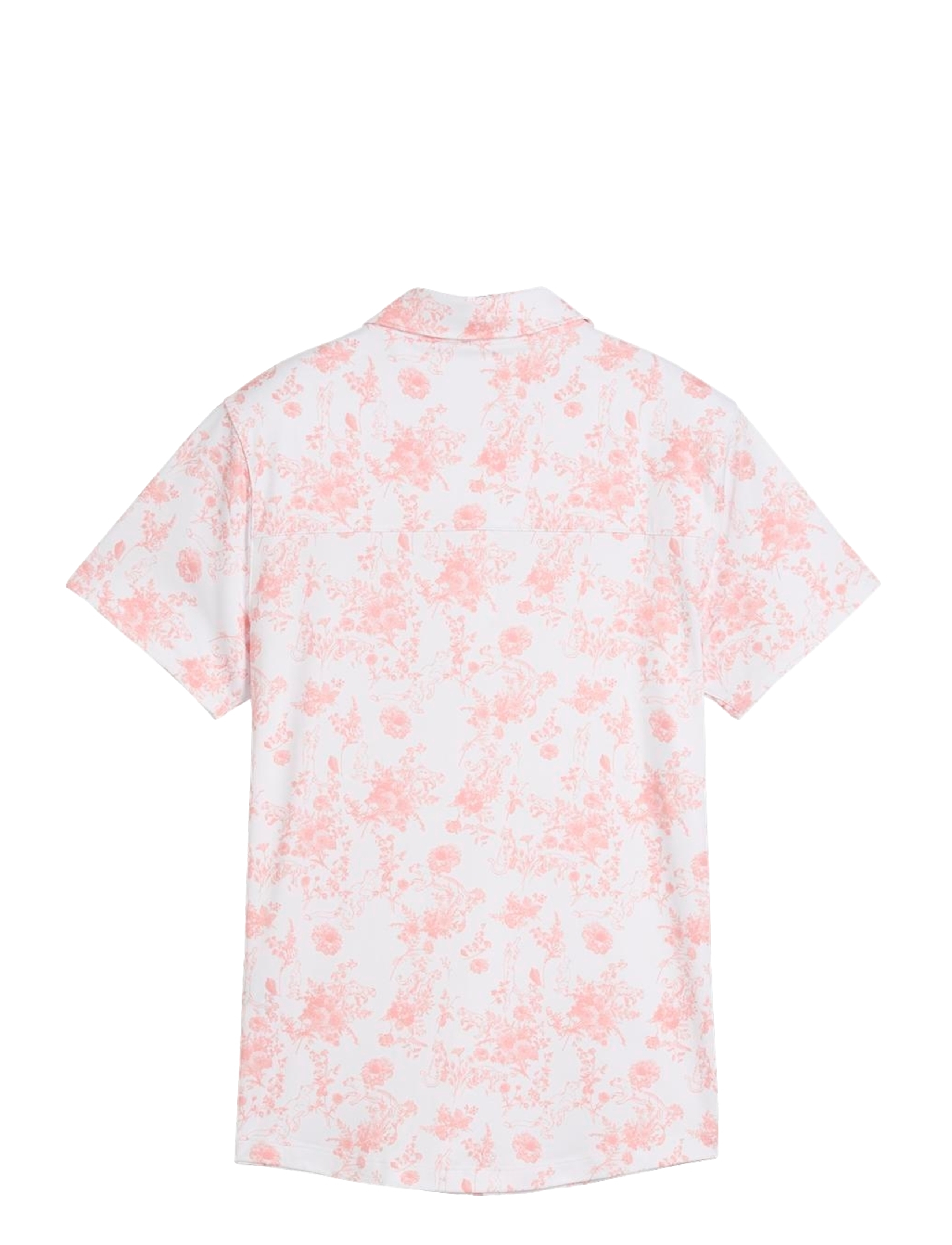 PUMA Golf - W Cloudspun Toile SS Polo - toppar og stuttermabolir - pink fruit - 1