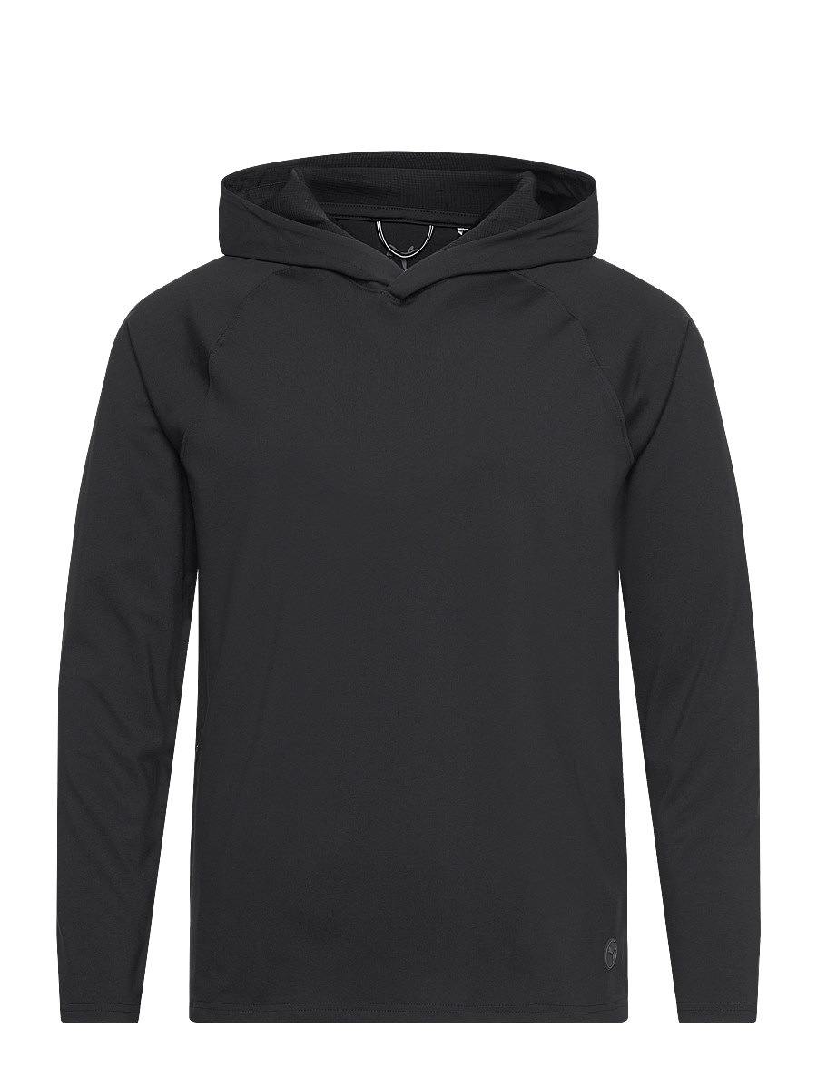 PUMA Golf - Cloudspun Tech Hoodie - oberteile - puma black - 0