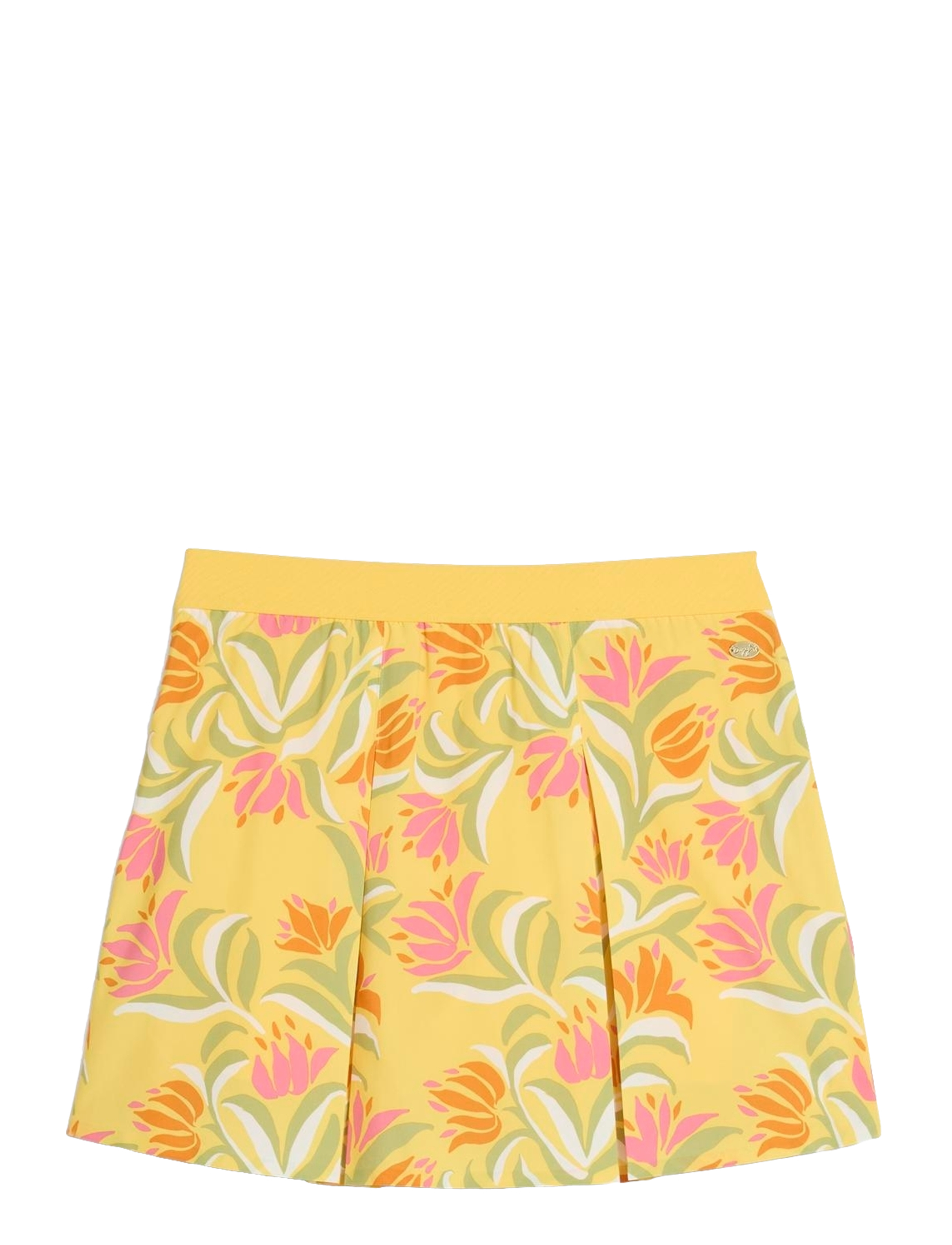 PUMA Golf - W Puma x Dani Dazey Pleated Skirt - sunny yellow - 1