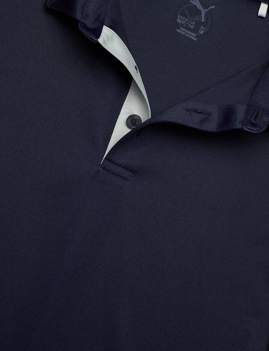 PUMA Golf - Boys Pure 2.0 Polo - kurzärmelig - deep navy - 2