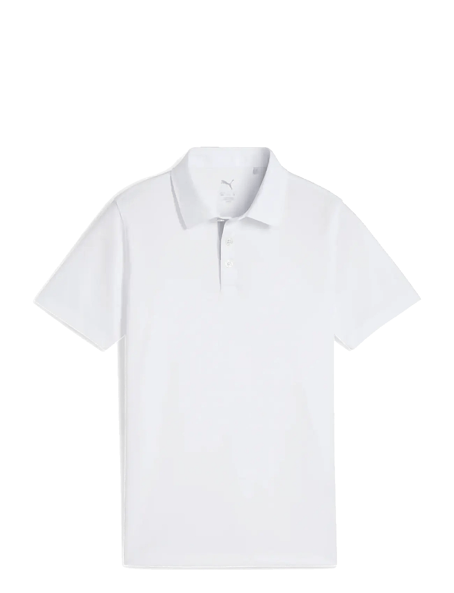 PUMA Golf - Boys Pure 2.0 Polo - kurzärmelig - white glow - 0