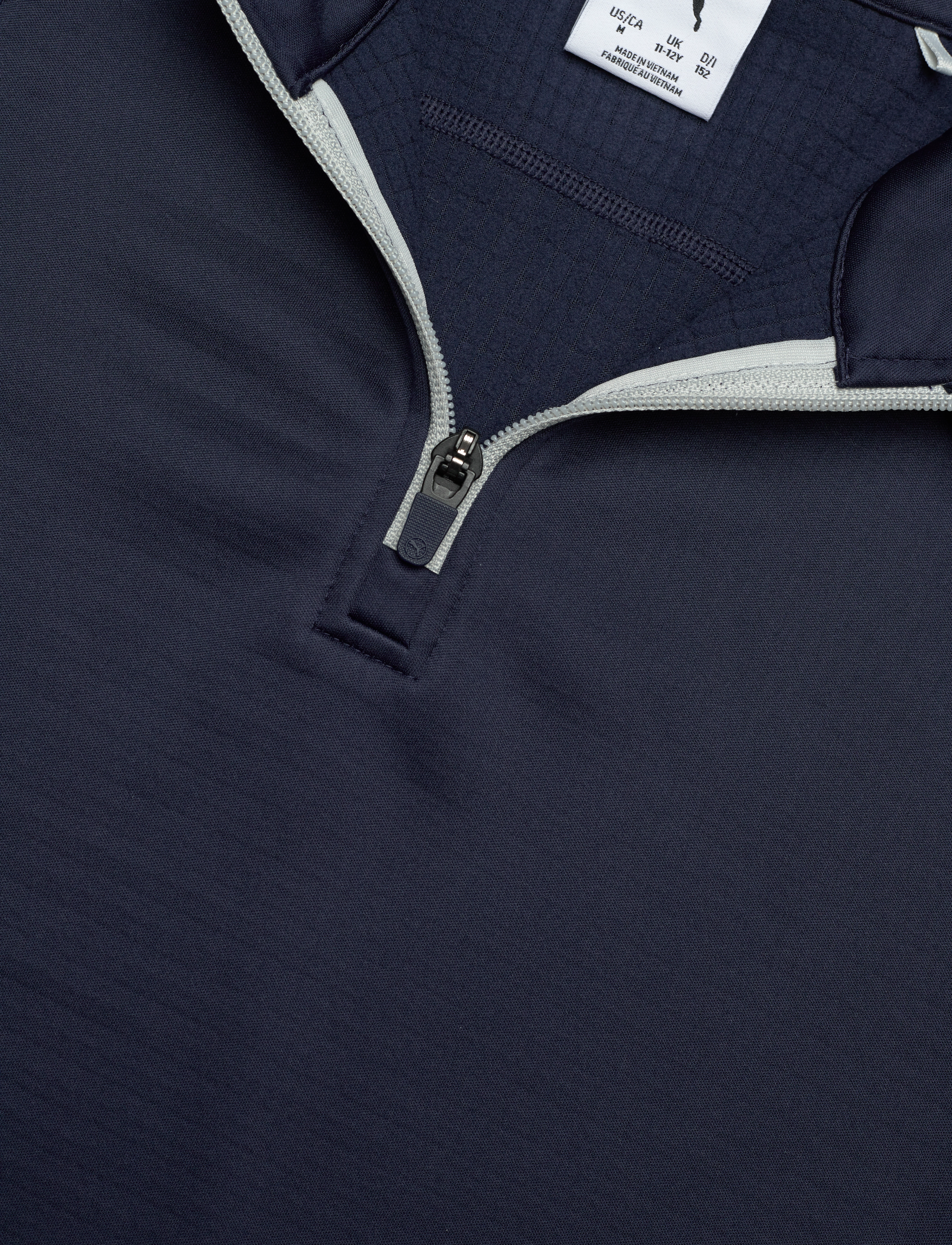 PUMA Golf - Boys Waffle Fleece 1/4 Zip - toppatakit - deep navy - 2