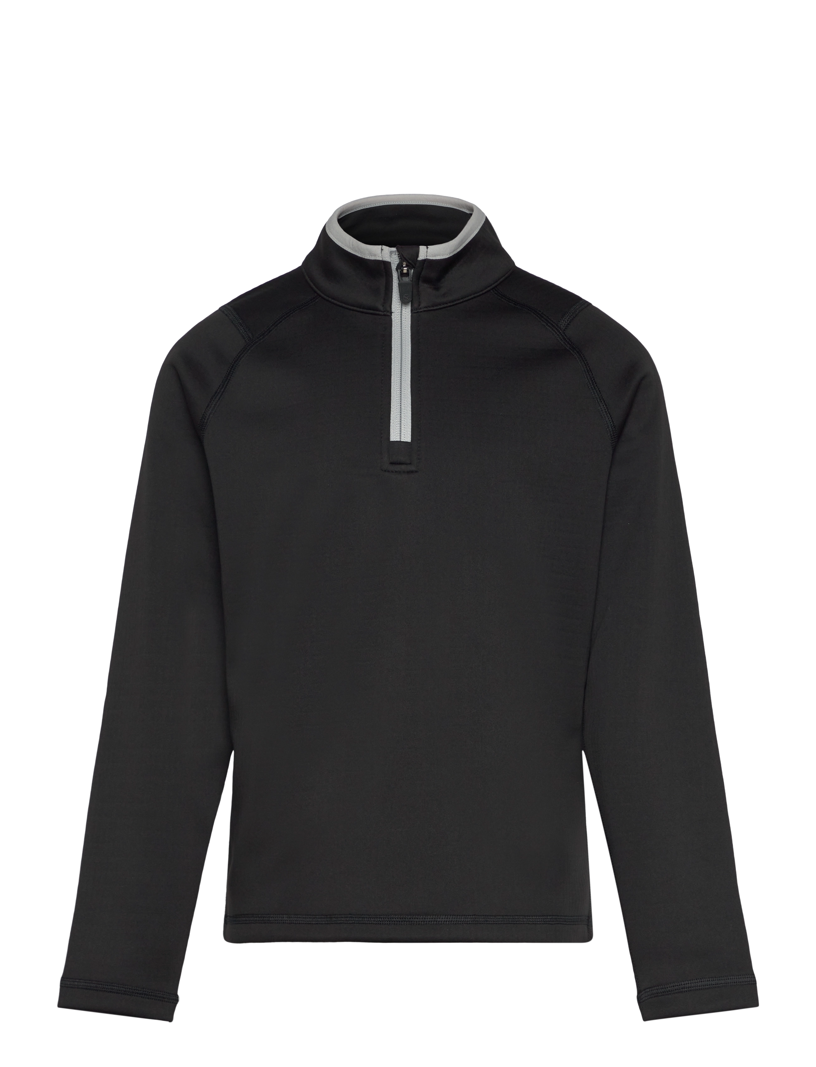 PUMA Golf Boys Waffle Fleece 1/4 Zip, 128, Black, Yderbeklædning Af Fleece > Fleecejakker, Børn