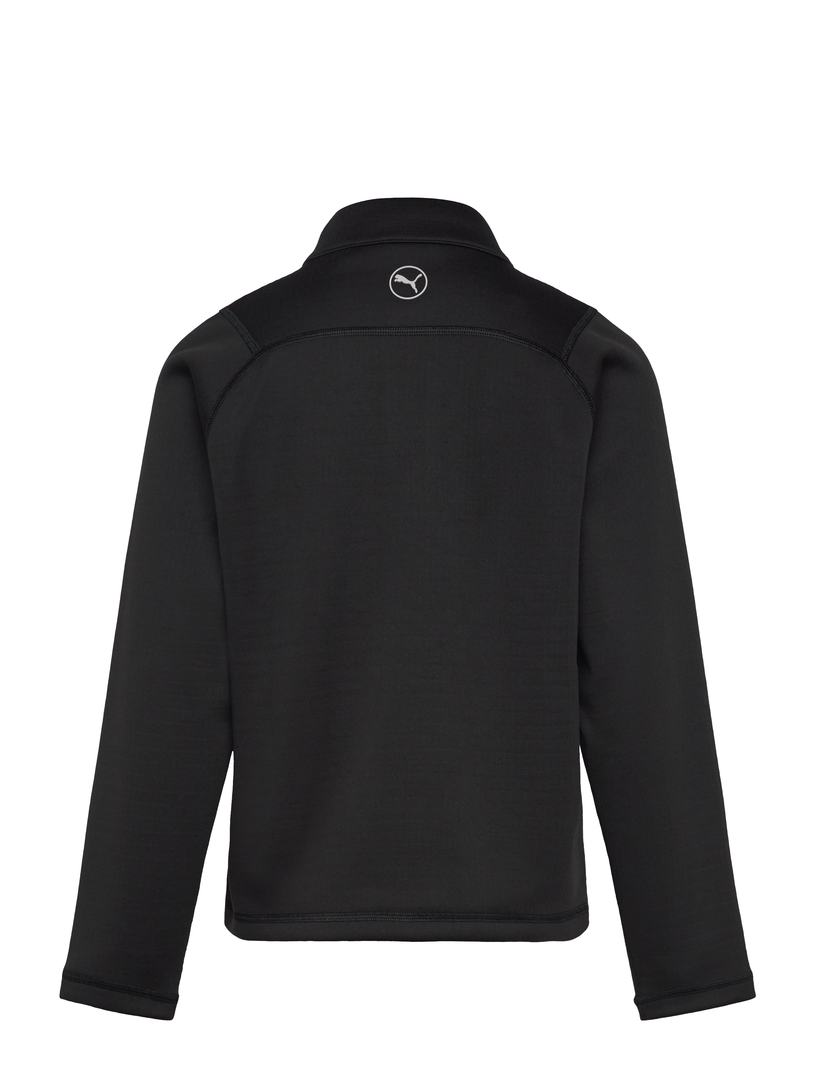 PUMA Golf - Boys Waffle Fleece 1/4 Zip - isolerede jakker - puma black - 1
