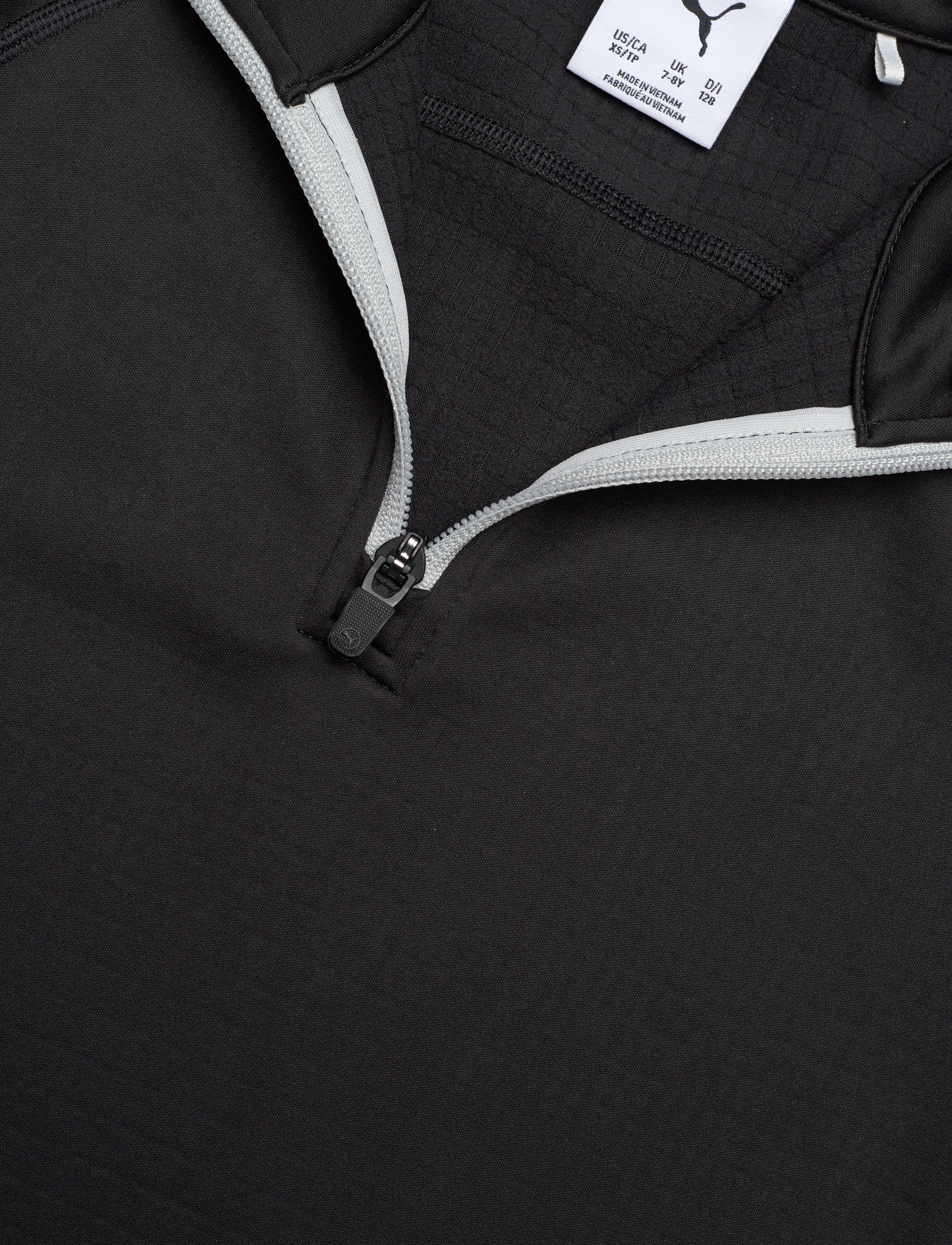 PUMA Golf - Boys Waffle Fleece 1/4 Zip - isolerede jakker - puma black - 2