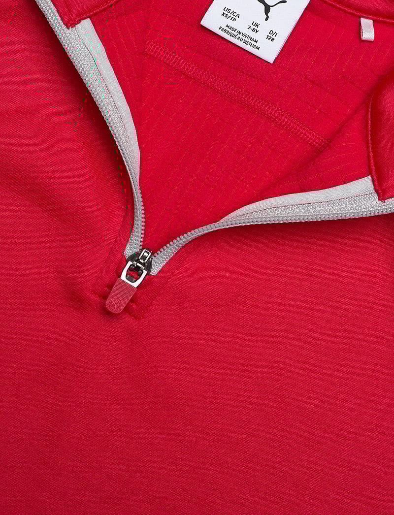 PUMA Golf - Boys Waffle Fleece 1/4 Zip - paksud joped - strong red - 2