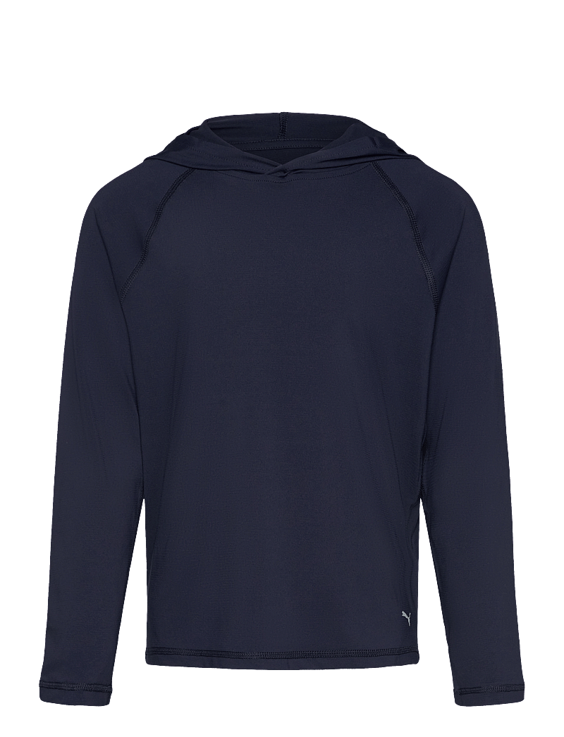 PUMA Golf - Boys You-V Hoodie - kapuutsiga dressipluusid - deep navy - 0