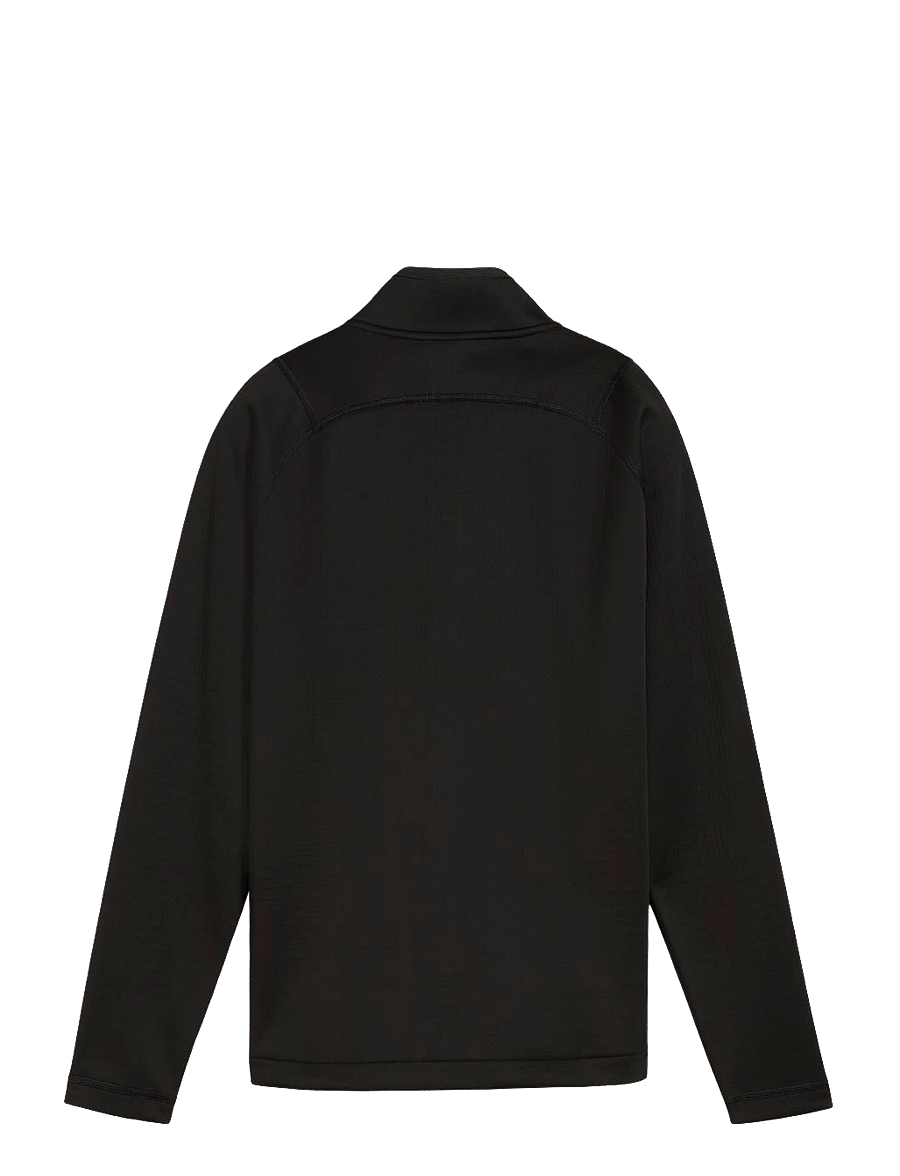 PUMA Golf - W Waffle Fleece Full Zip - tops - puma black - 1